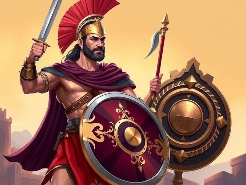 Rajput Gladiator Hero Game Banner